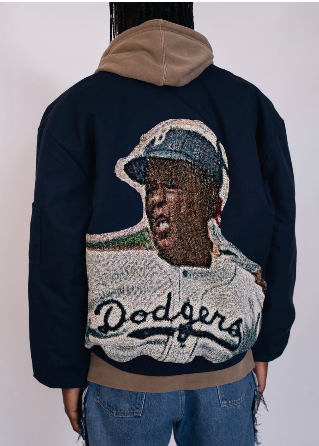 Vintage Jackie Robinson Bomber