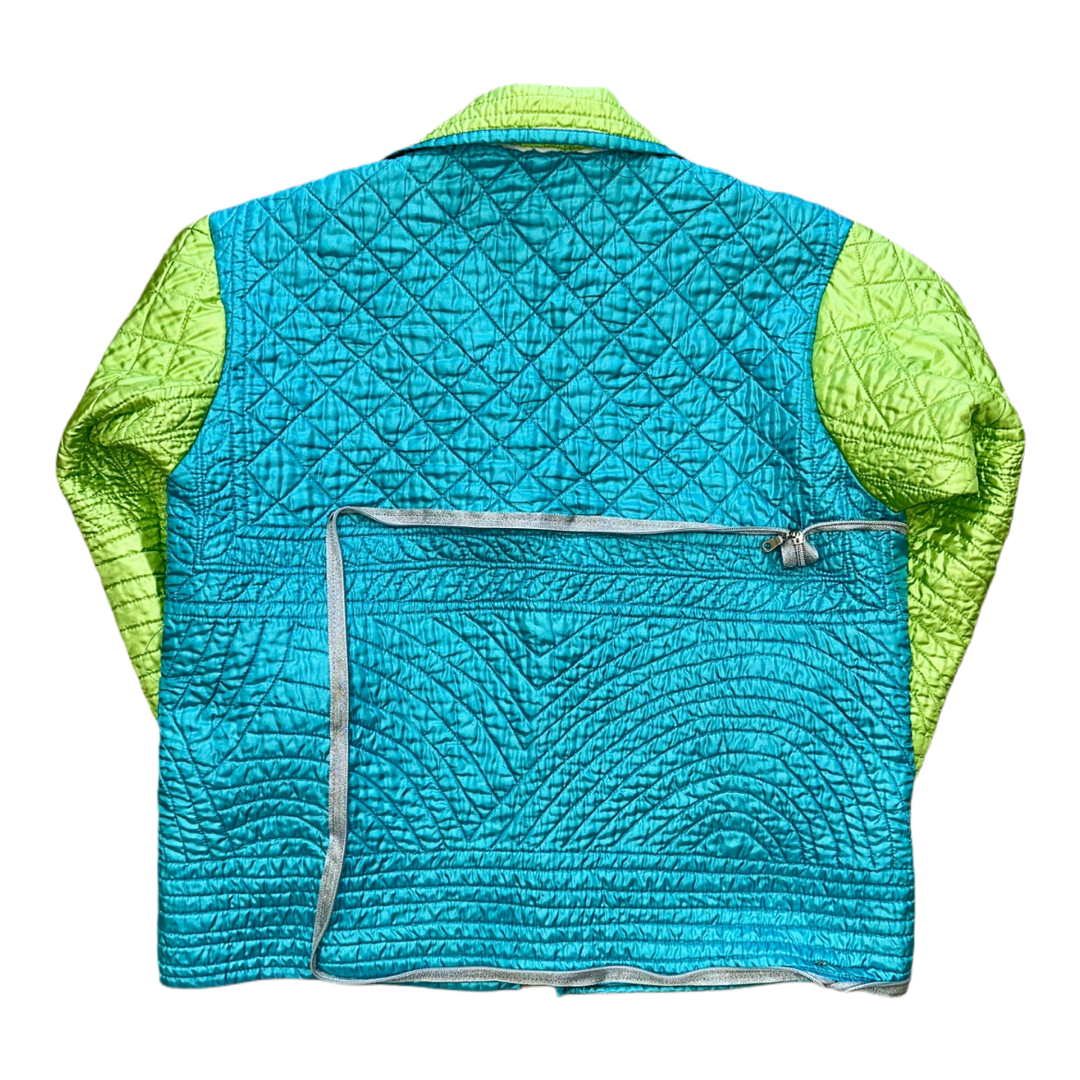 1 of 1 Teal Shock Coat N Tote