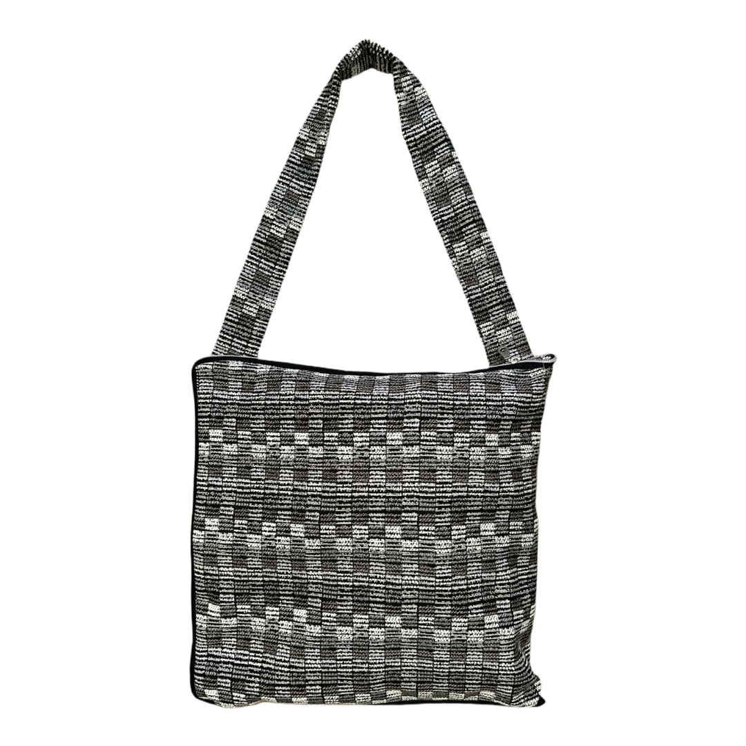 1 of 3 Static Grid Coat N Tote