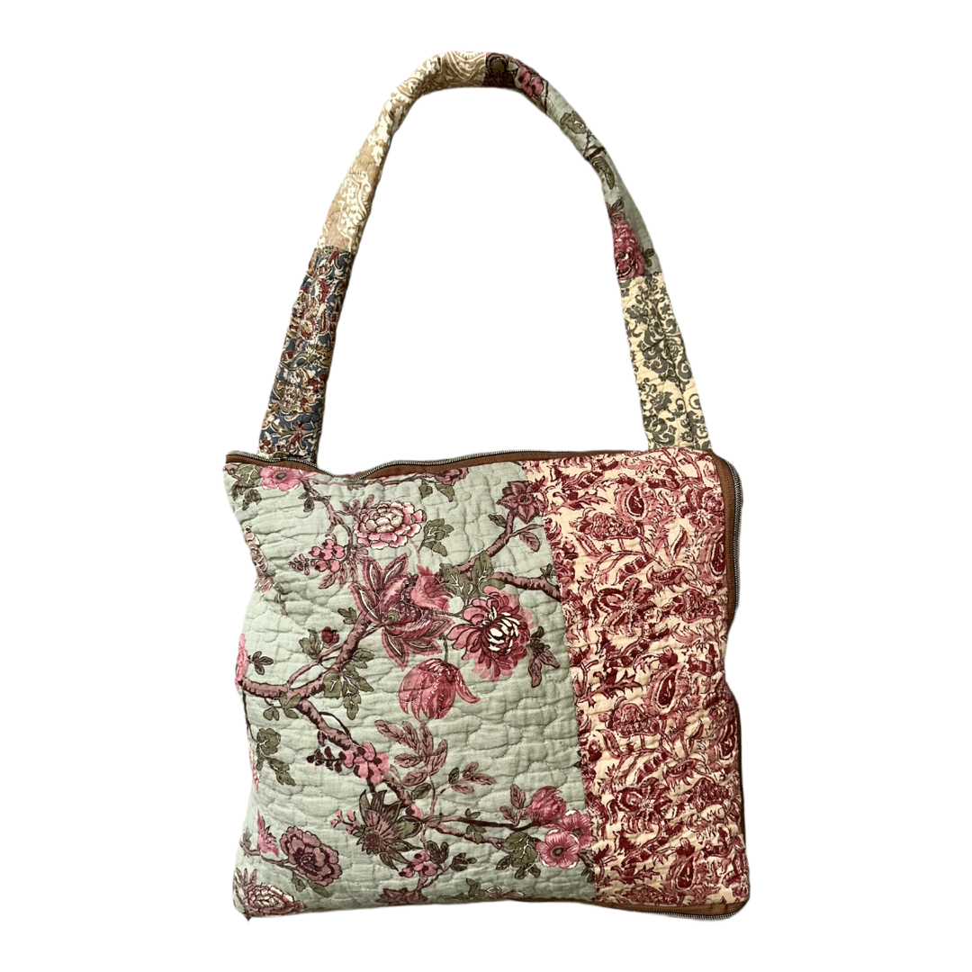1 of 1 Amber Mosaic Coat N Tote