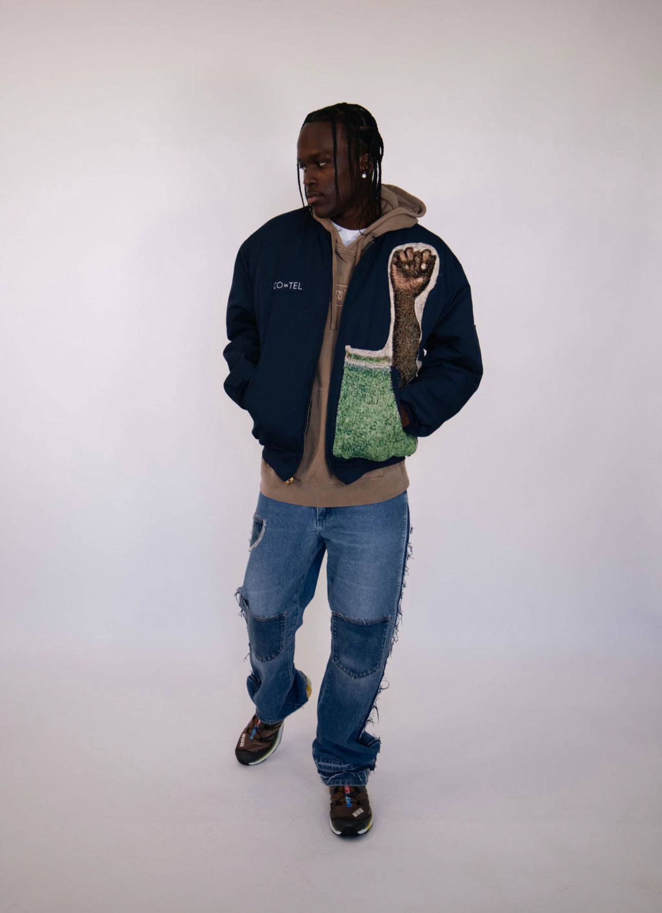 Vintage Jackie Robinson Bomber