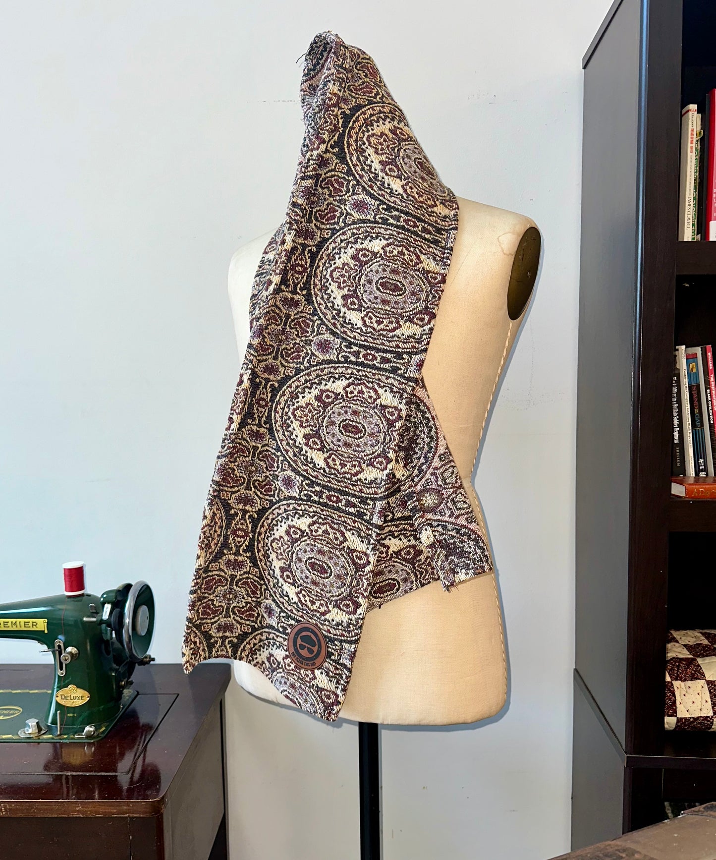 1 of 1 Golden Medallion Scarf