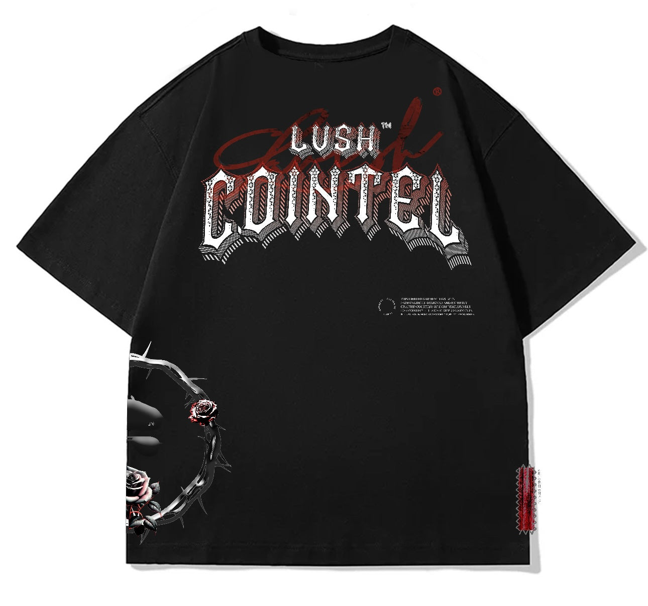 LVSH x COINTEL Black T-Shirt