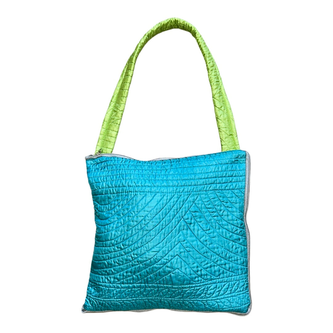 1 of 1 Teal Shock Coat N Tote