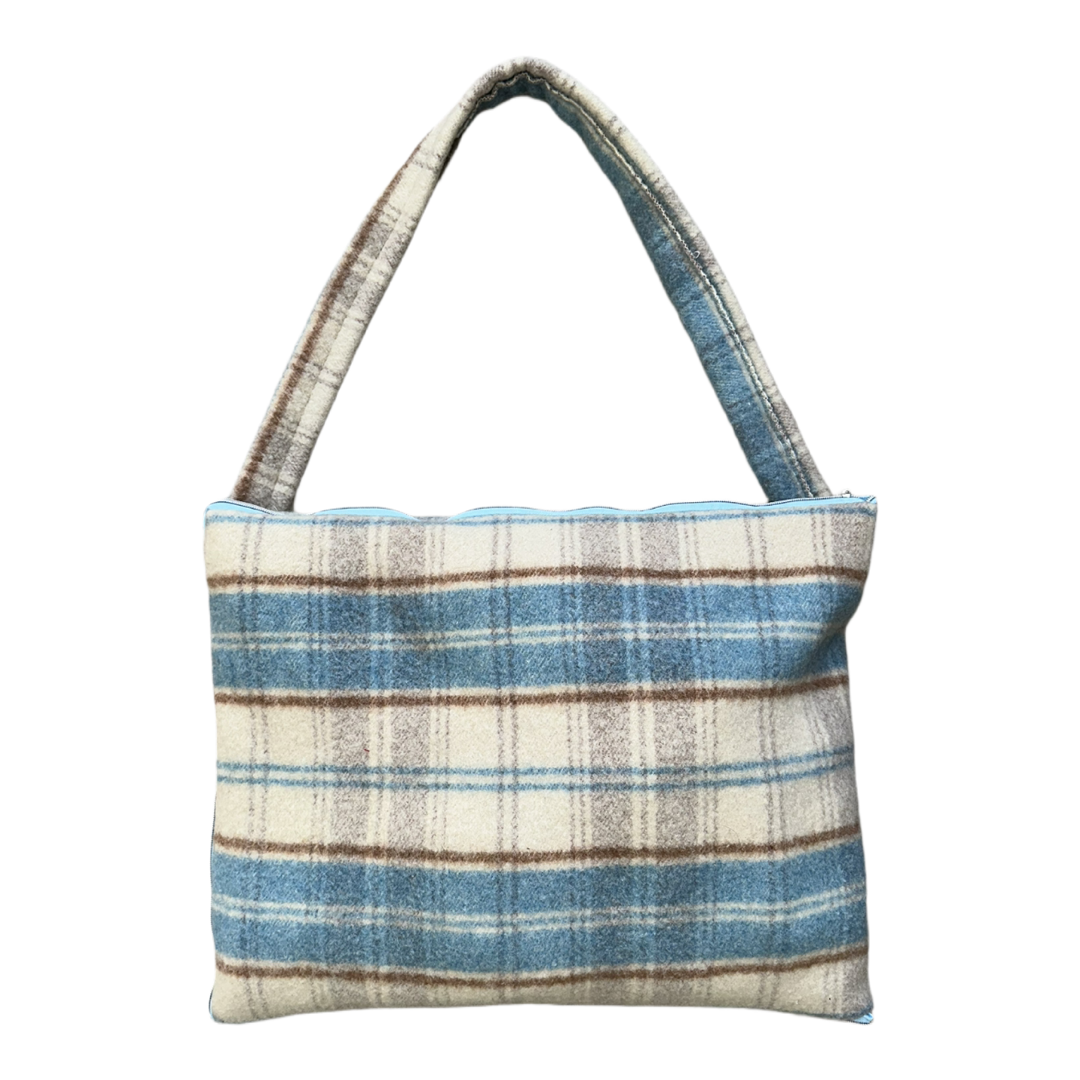 1 of 1 Ashen Blue Trench Tote