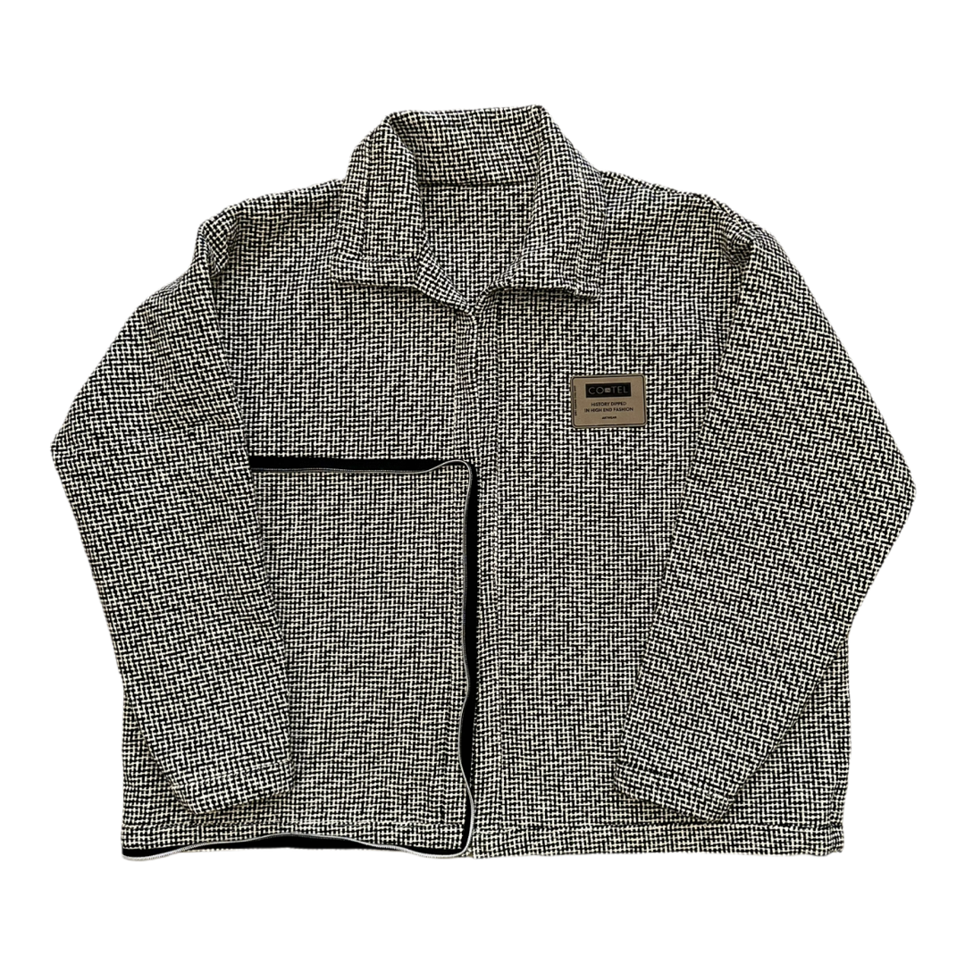 1of1 “Tweed Texture” Coat n Tote