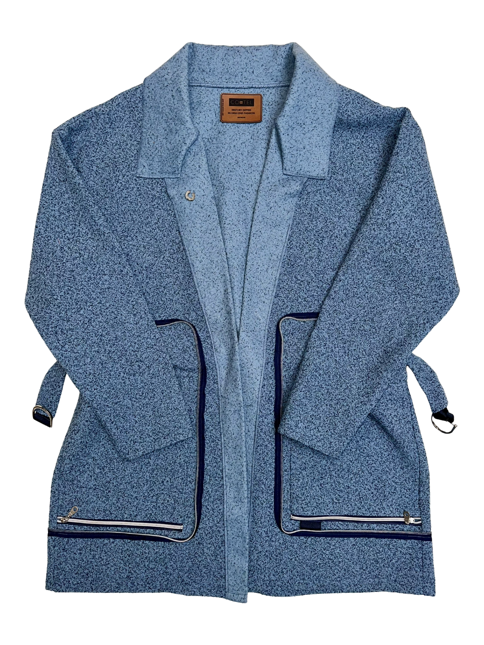 1 of 1 Blue Streak Trench Tote