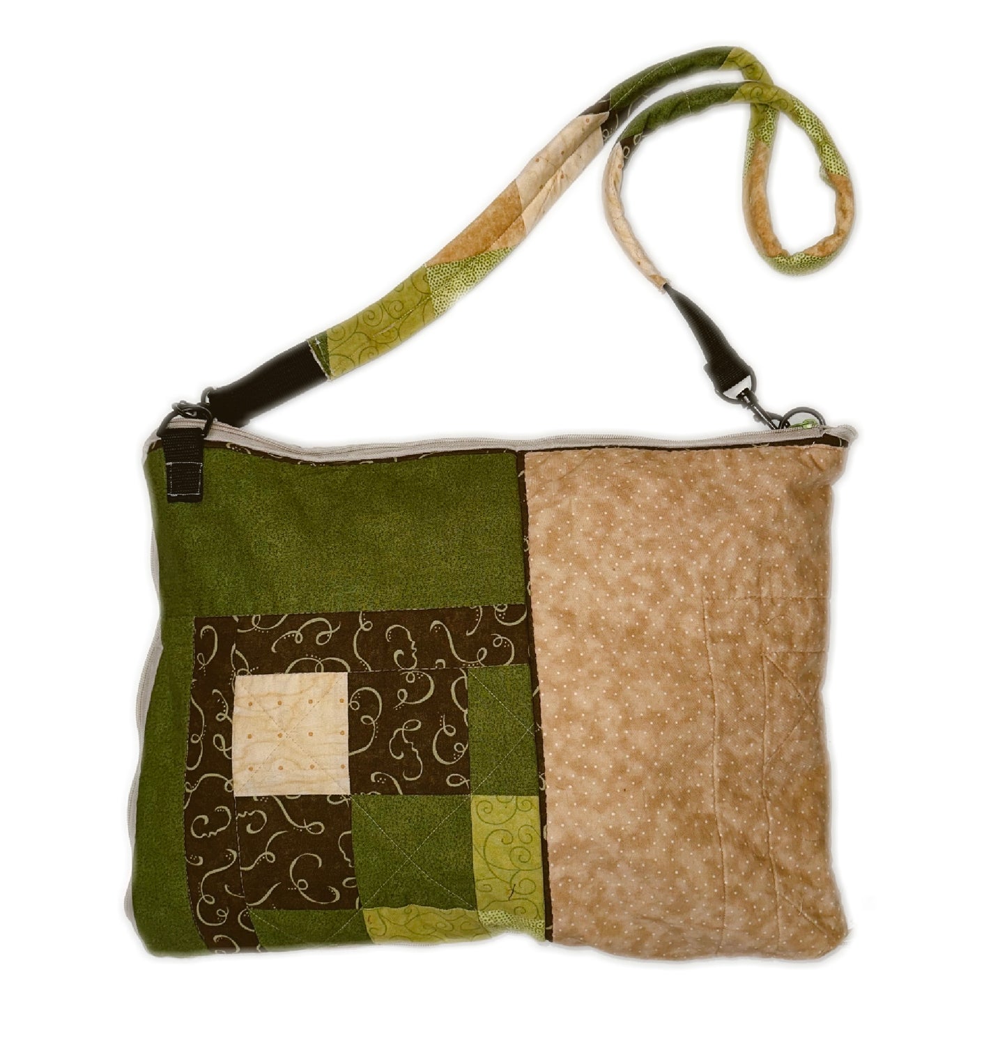 1of1 Quilted Fur Coat n Tote