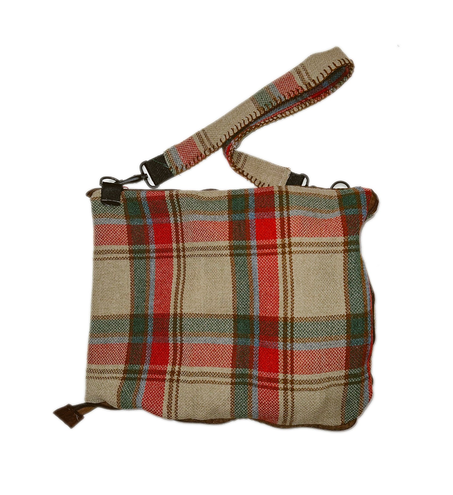 1of1 Tartan Hoodie Bag
