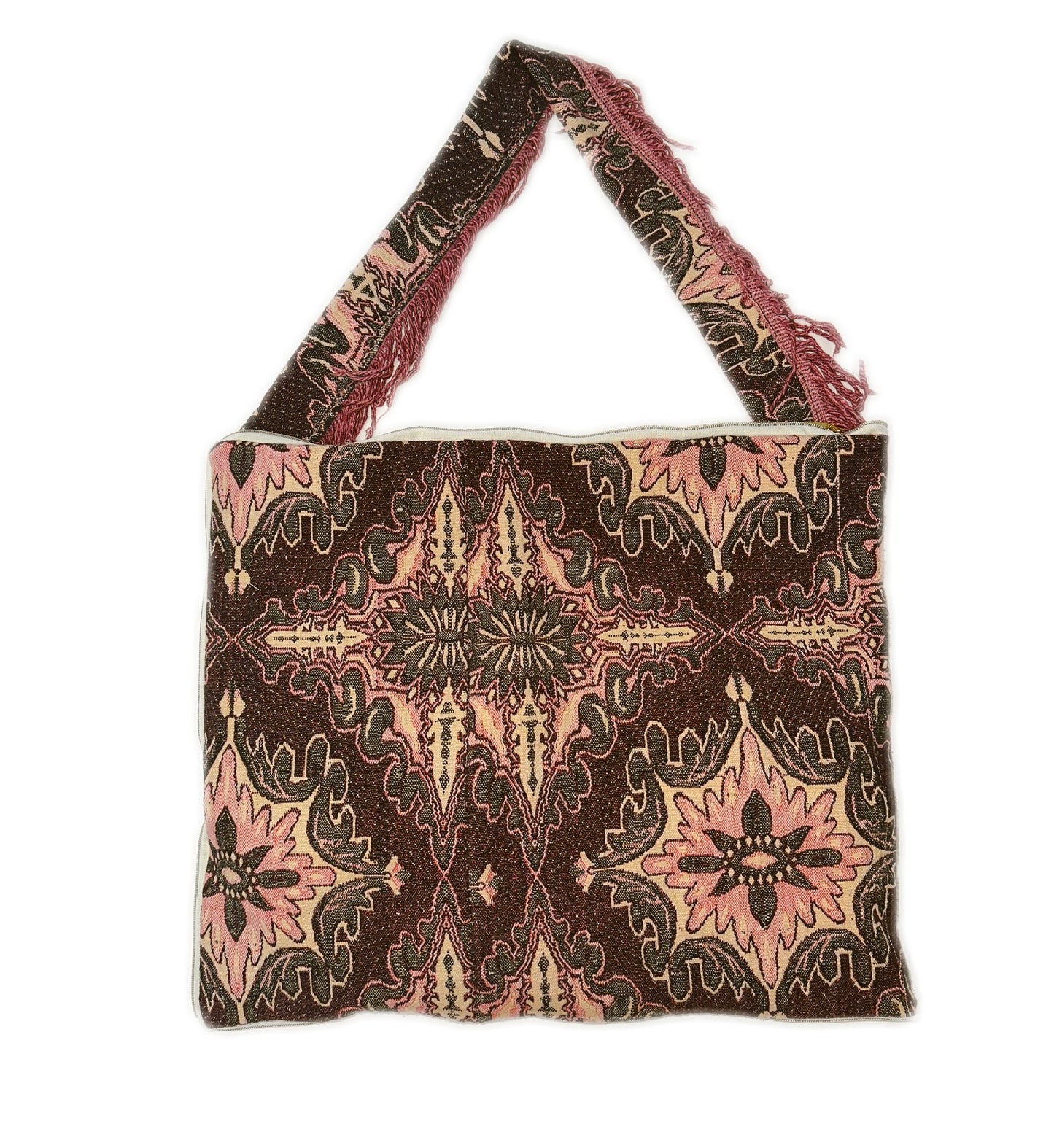 1 of 1 Pink Artisan Trench Tote