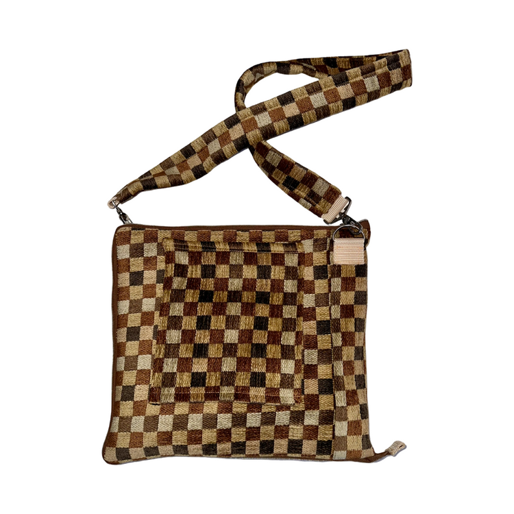 Porcini Checkered Bag Vest