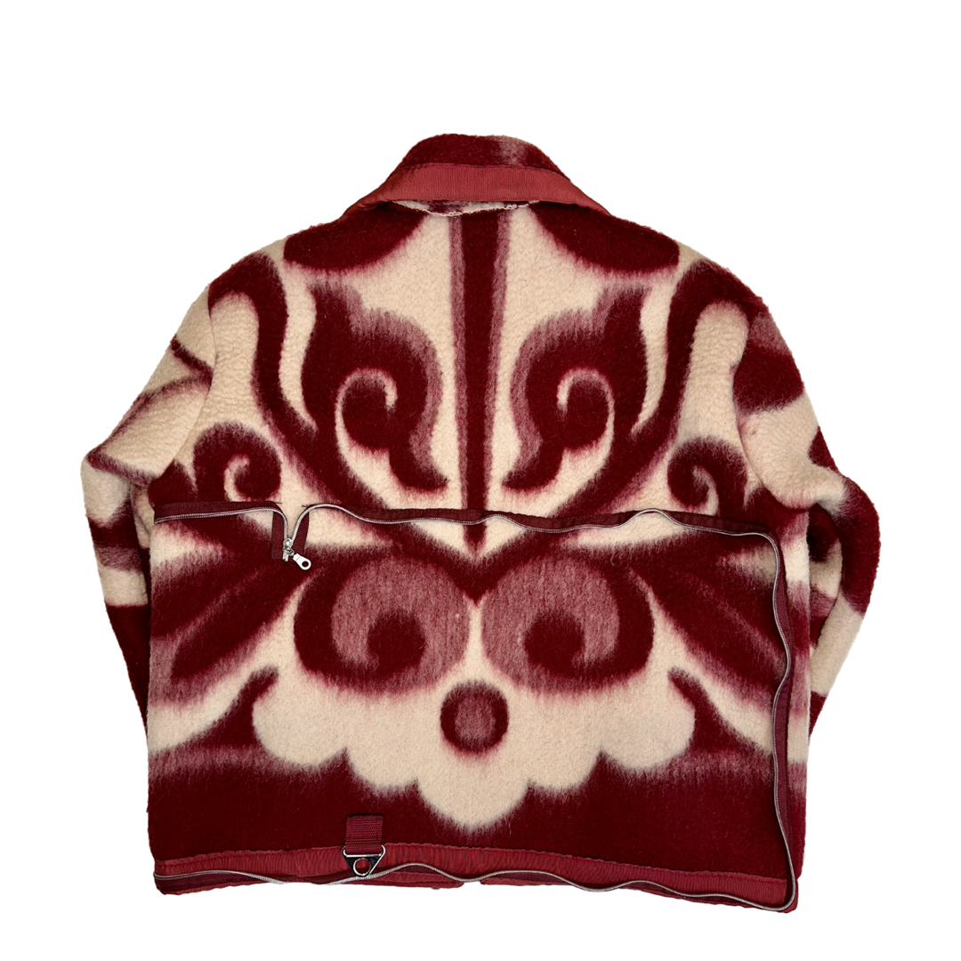 1 of 1 Oxblood Bloom Coat N Tote