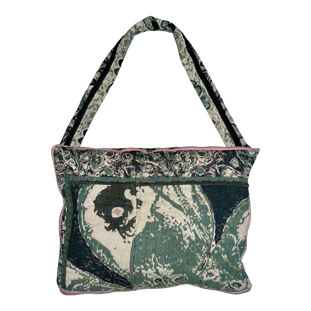 1 of 1 Green Botanica Trench Tote