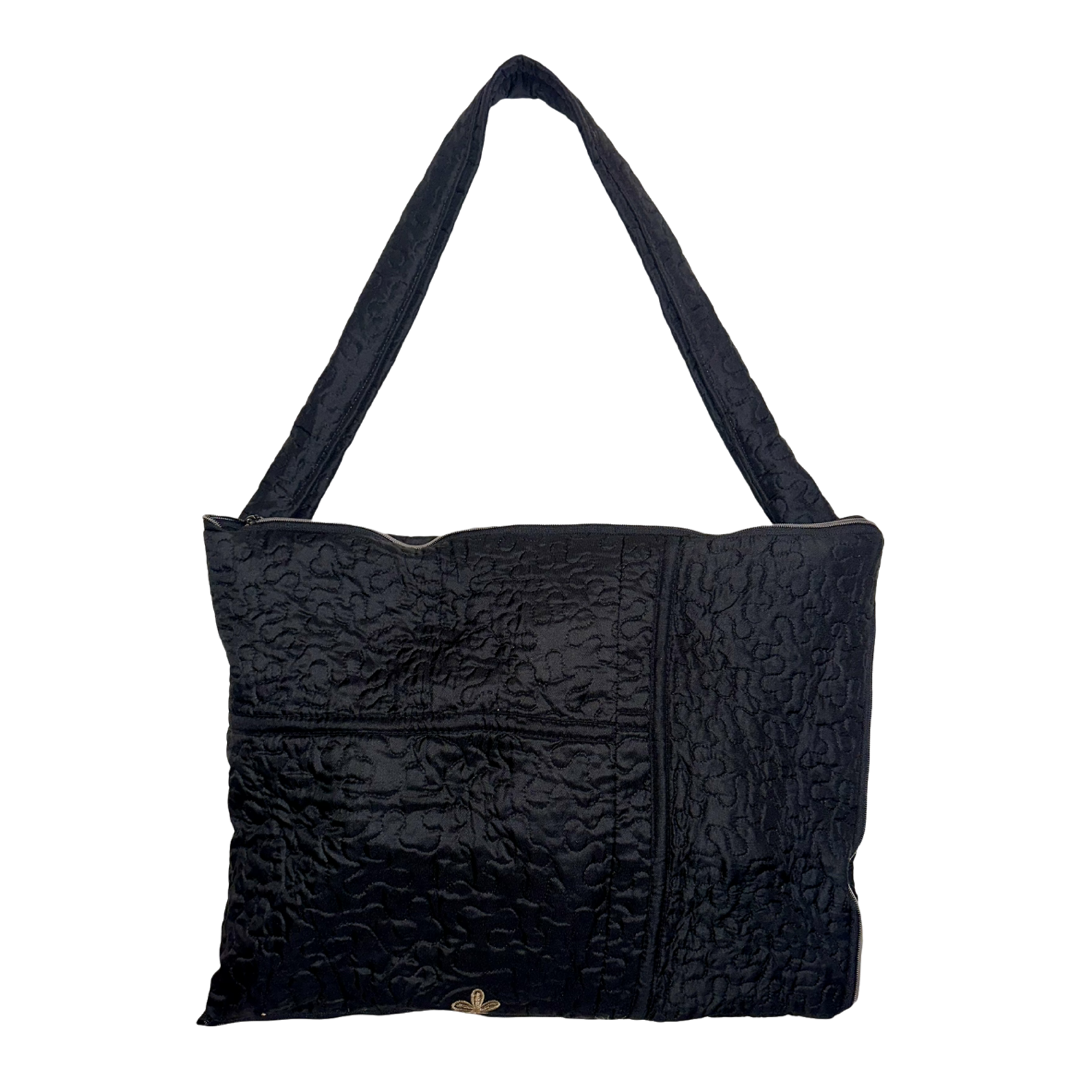 1 of 1 Ebony Fleur Trench Tote