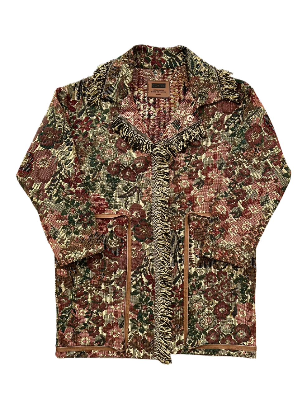 1 of 5 Baroque Flora Trench Tote