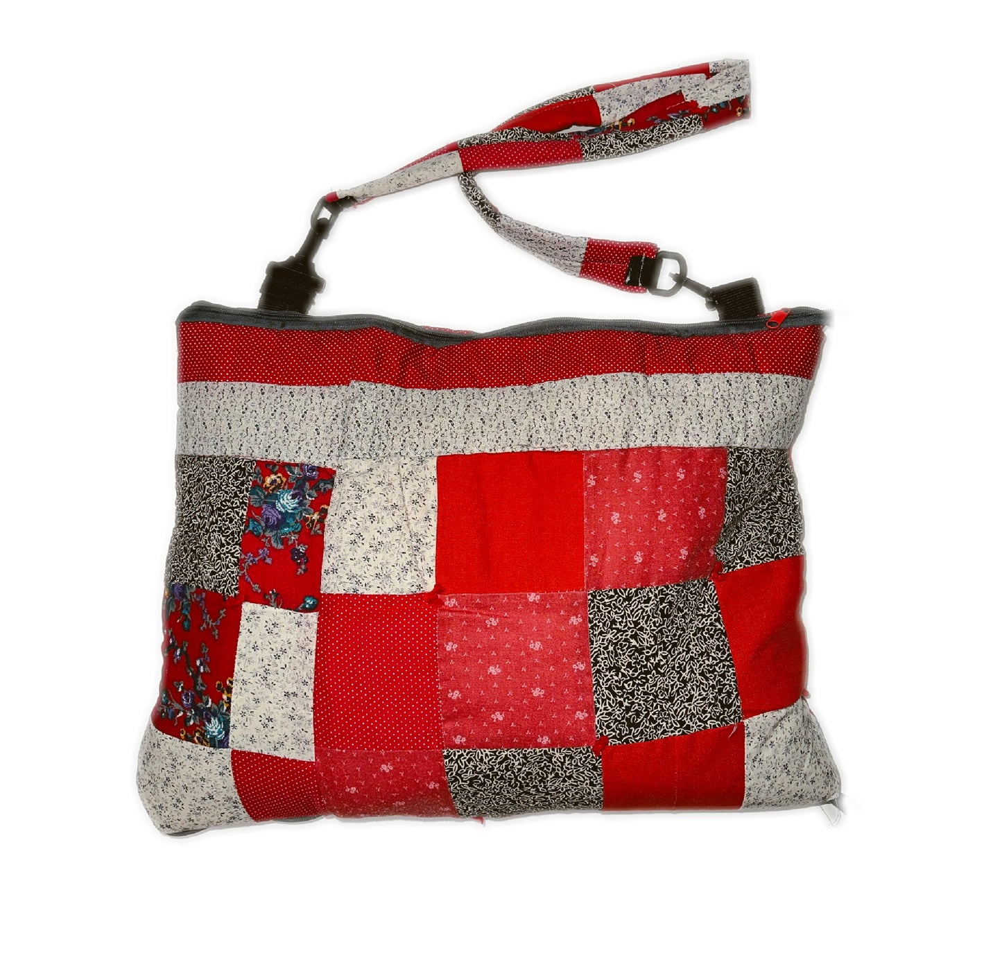 1of1 Red Quilted Backet