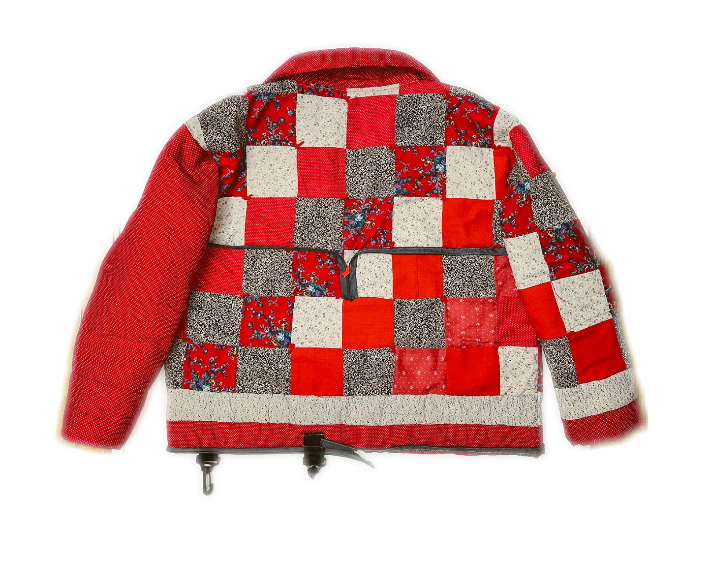 1of1 Red Quilted Backet