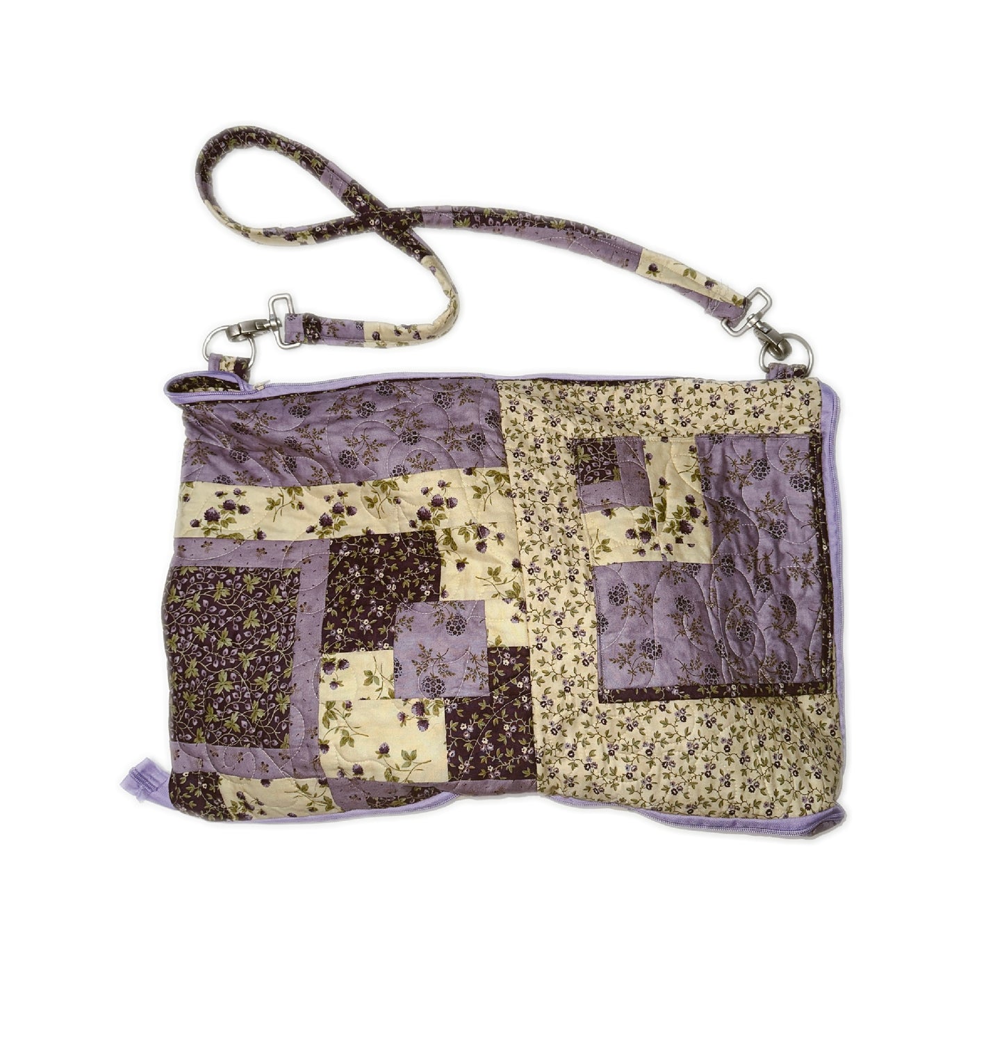 1of1 Lavender Patchwork Backet