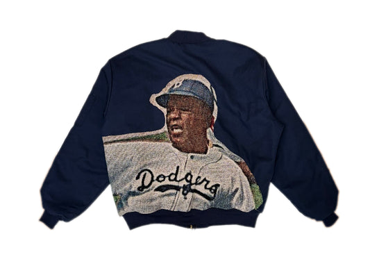 Vintage Jackie Robinson Bomber