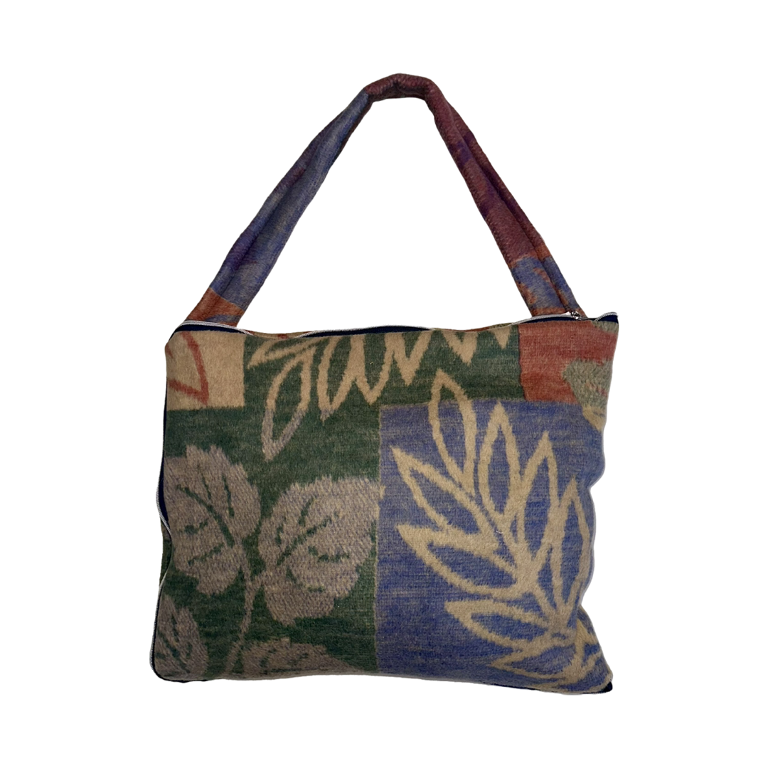 1 of 1 Whimsy Greenery Trench Tote