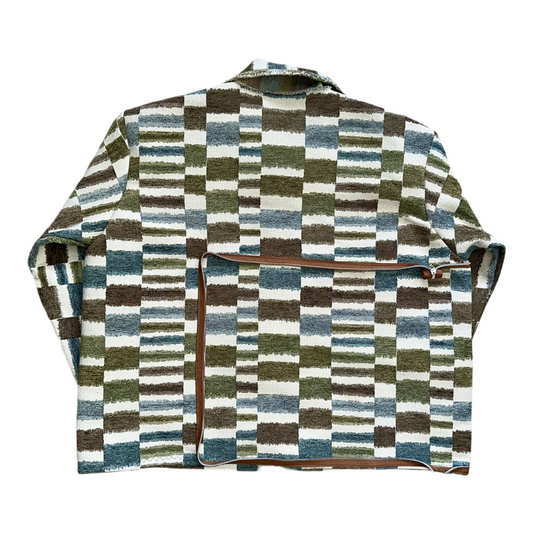 1 of 5 Jazz Grid Coat N Tote