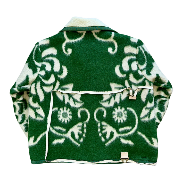 The Viridescent Bloom Coat N Tote