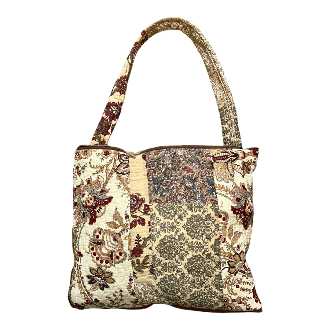 1 of 1 Amber Mosaic Trench Tote