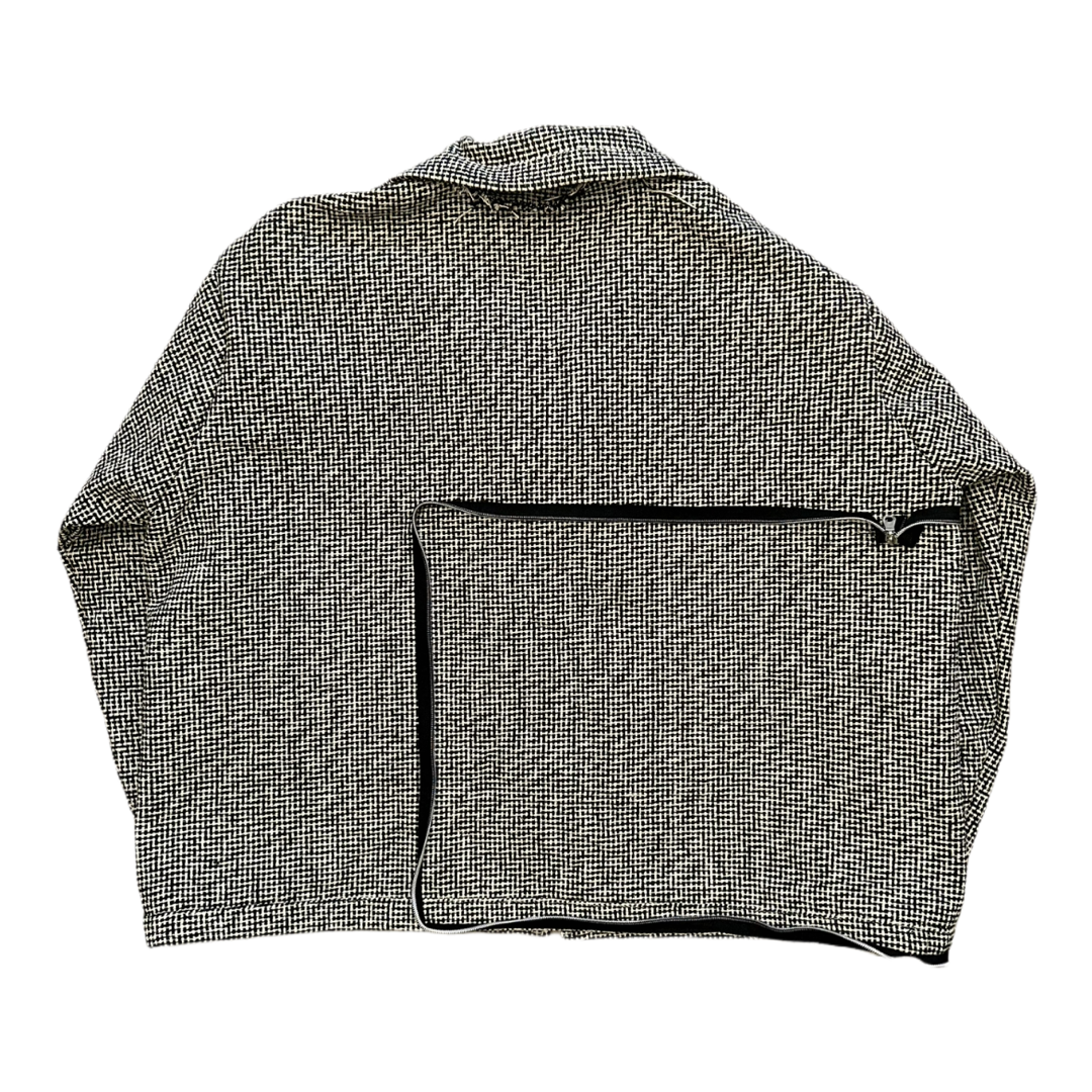1of1 “Tweed Texture” Coat n Tote