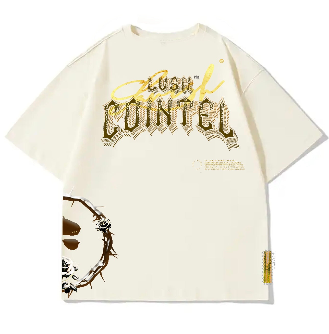 LVSH x COINTEL Cream T-Shirt