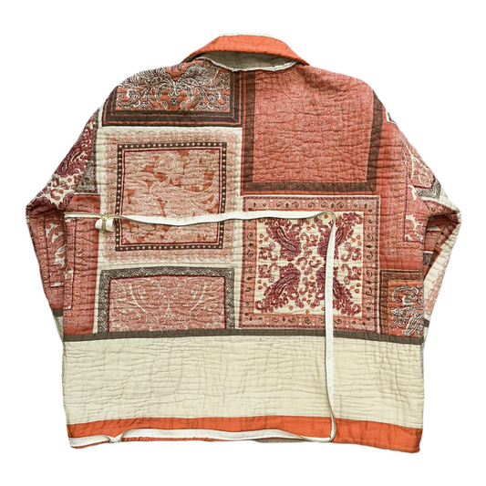 1 of 2 Casa Paisley Coat N Tote