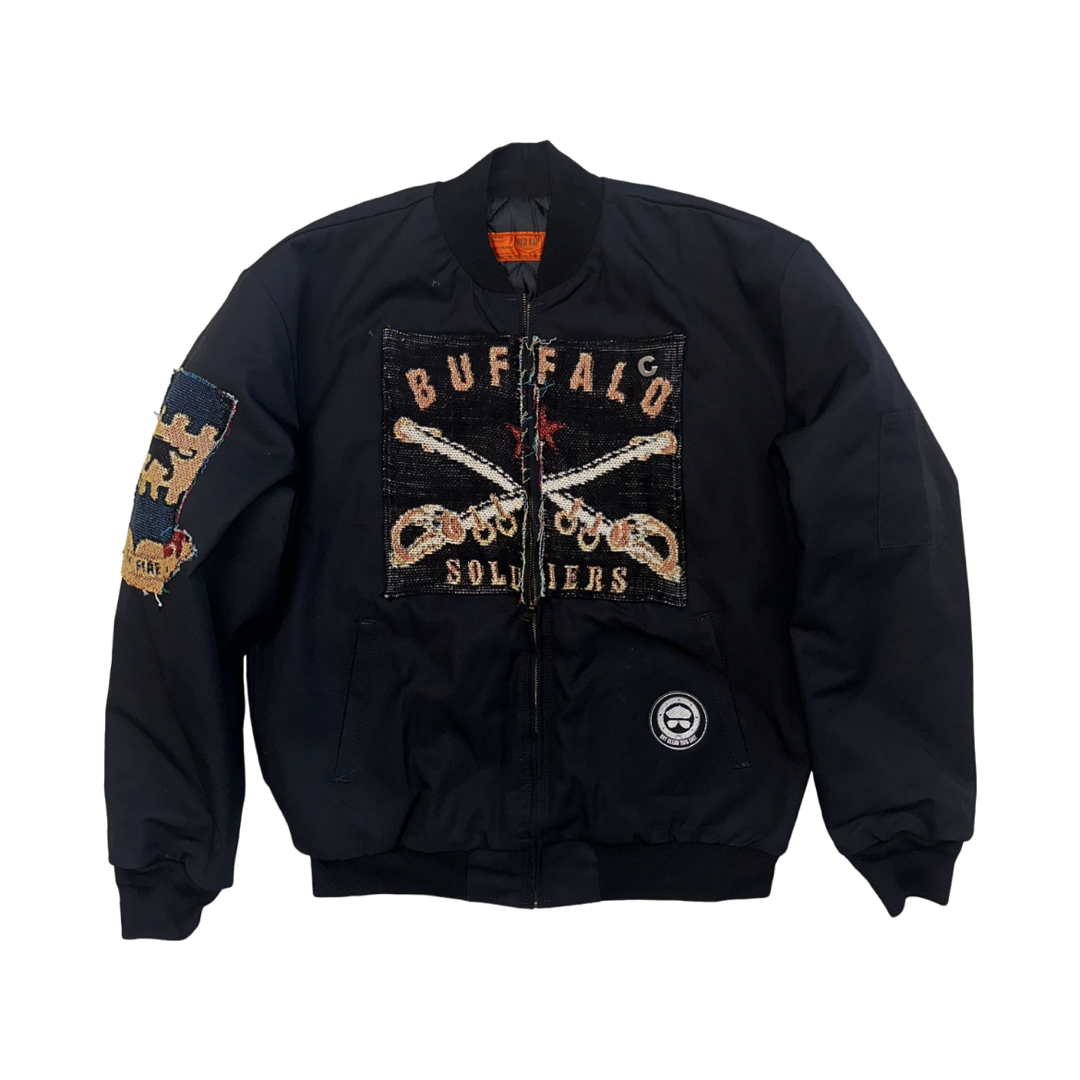 Vintage Buffalo Soldiers Bomber