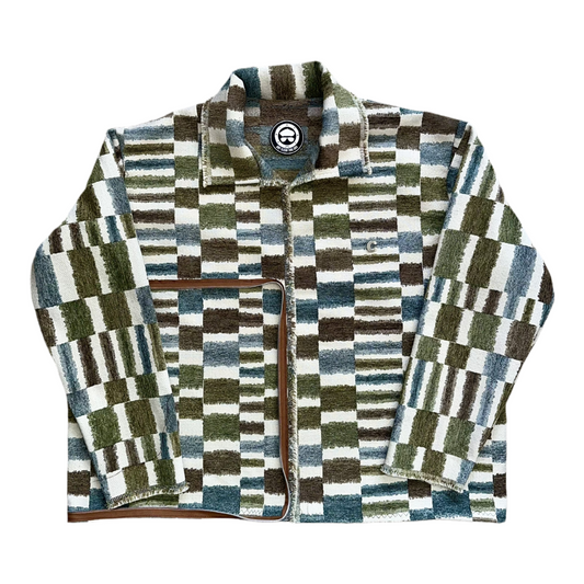 1 of 5 Jazz Grid Coat N Tote