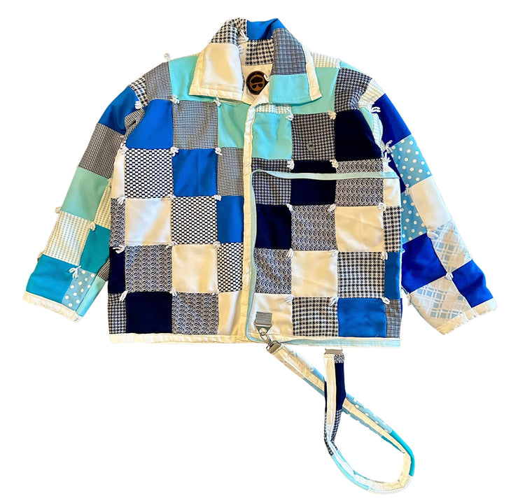 The Blue Index Coat N Tote