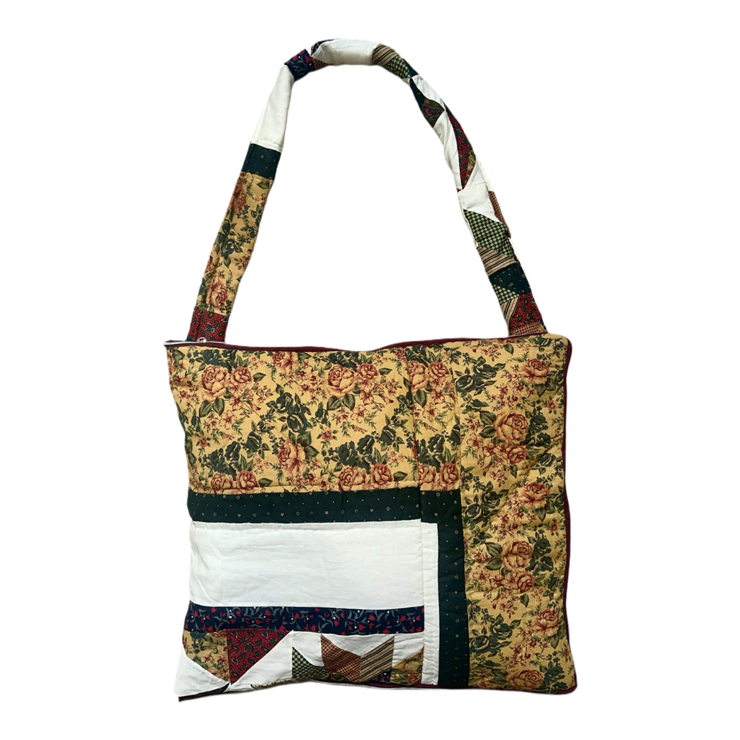1 of 1 Rosevine Tapestry Trench Tote