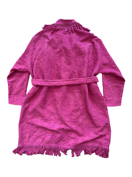 1 of 1 Fuchsia Reliquary Trench Coat