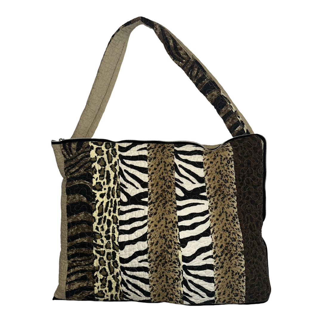 1 of 1 Retro Safari Trench Tote