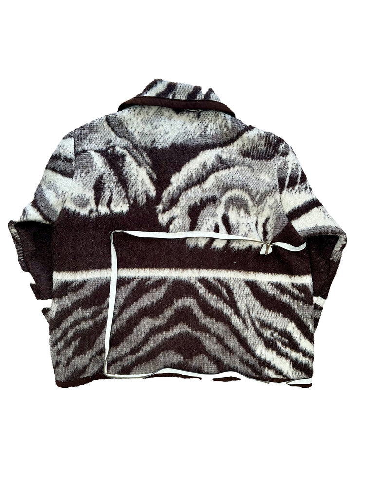 The Wildstripe Coat N Tote