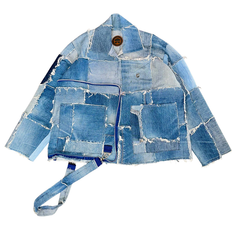 Decon Denim Coat N Tote