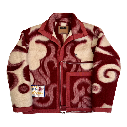 1 of 1 Oxblood Bloom Coat N Tote