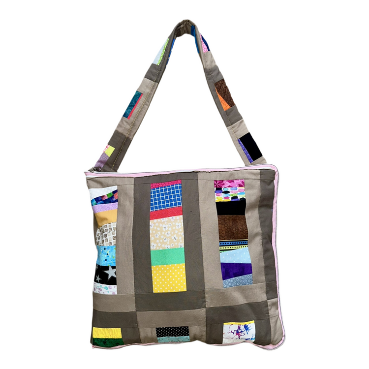 The Stitched Symphony Coat N Tote