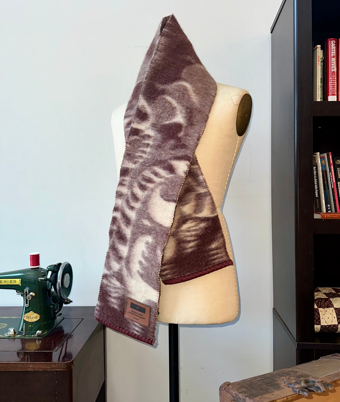 1 of 1 Chestnut Bloom Scarf
