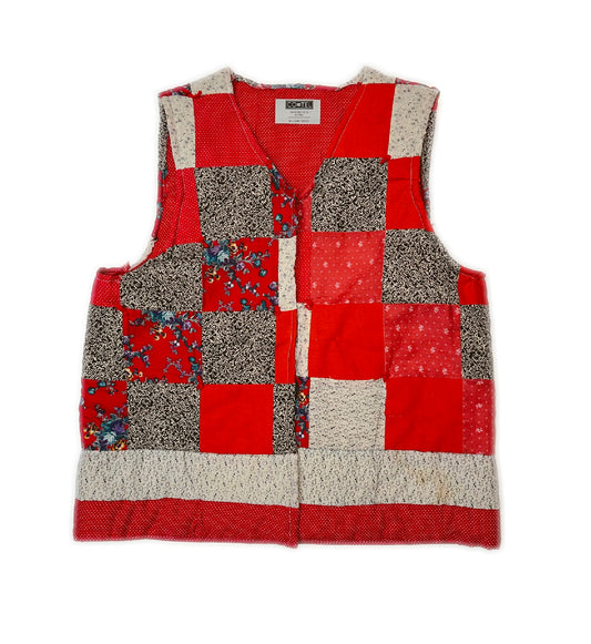 1 of 1 Red Quilted Vest by