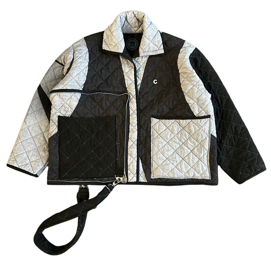 The Graphite Field Coat N Tote