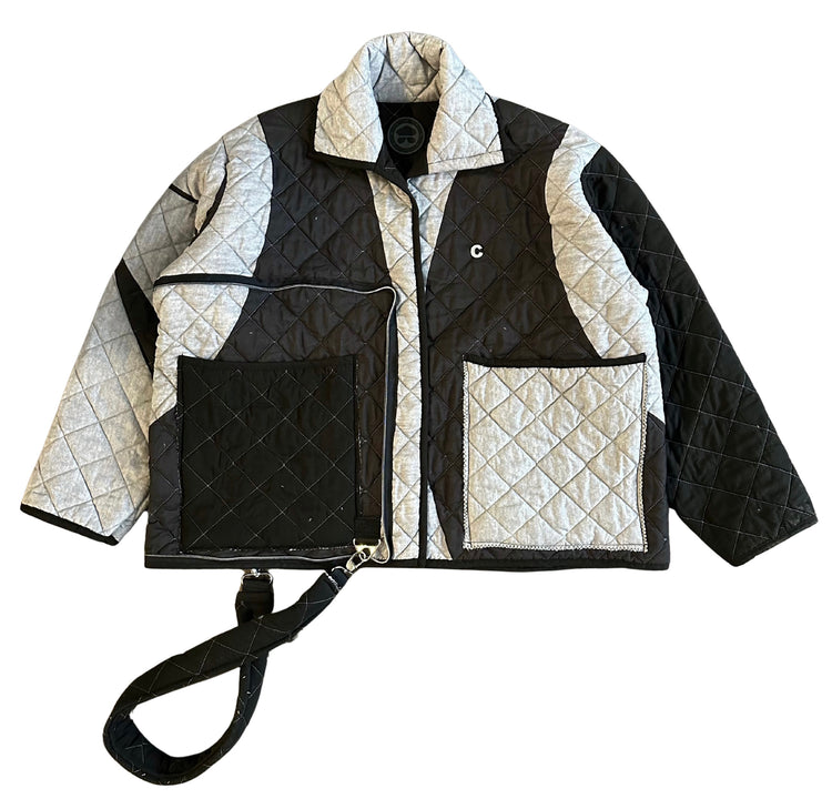The Graphite Field Coat N Tote