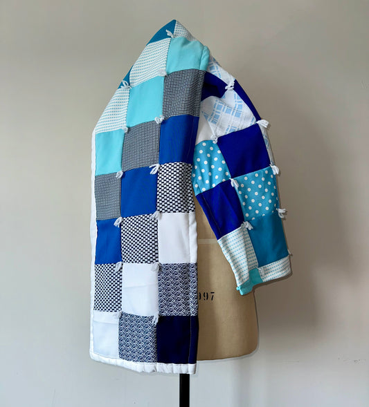 Blue Index Scarf