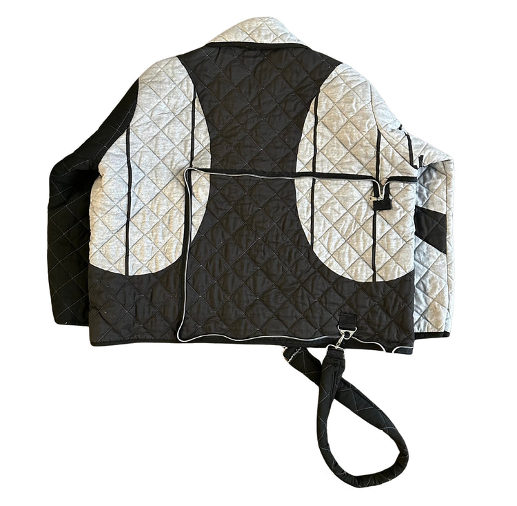 The Graphite Field Coat N Tote