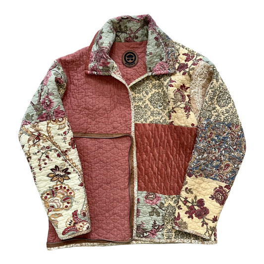 1 of 1 Amber Mosaic Coat N Tote