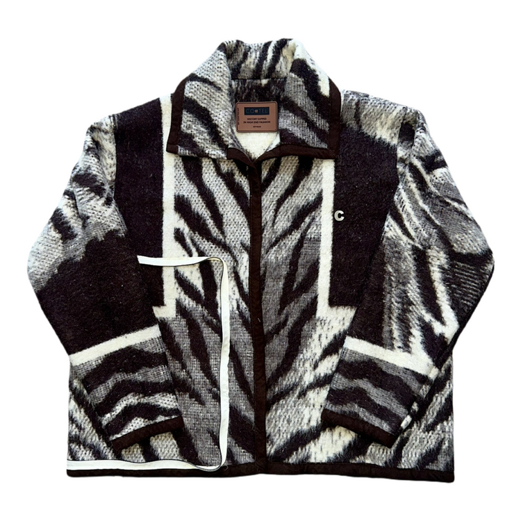 The Wildstripe Coat N Tote