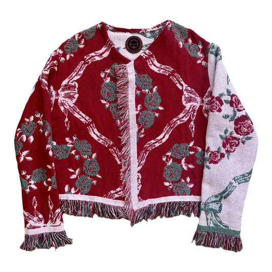 1 of 1 Rosette Fringe Jacket