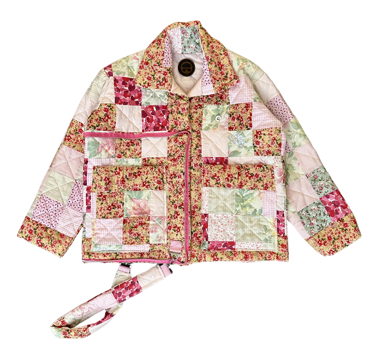 Composition in Pink Coat N Tote